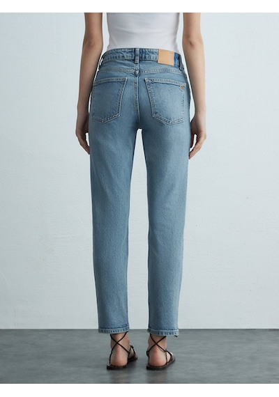 Ltb Rebecca Dar Paça Yüksek Bel Jean Pantolon 010095185916160 55976 Karışık
