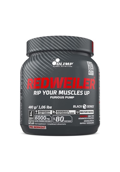 Olimp Redweiler Preworkout Powder 480 Gr 80 Servis