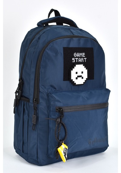 Elatae Unisex Ortopedik Çok Gözlü Günlük Seyahat Okul Sırt Çantası Lacivert 51691