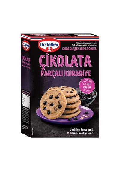 Dr. Oetker Kurabiye 223 G Çikolata Parçaları - Pratik Ve Lezzetli - 3 Adet Tarı