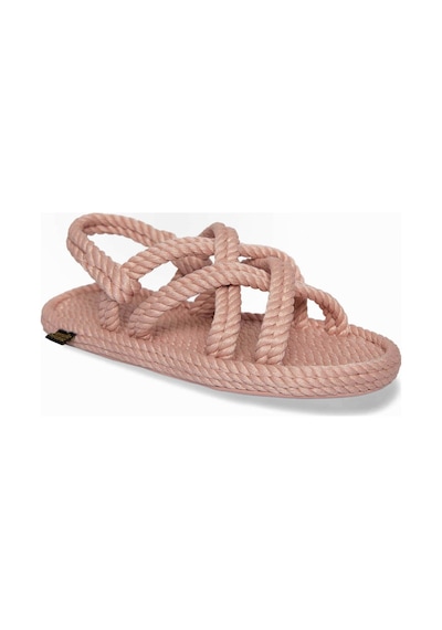 Nomadic Republic Bod.0060.k.t Bodrum Kauçuk Tabanlı Kadın Sandalet Pembe Pembe
