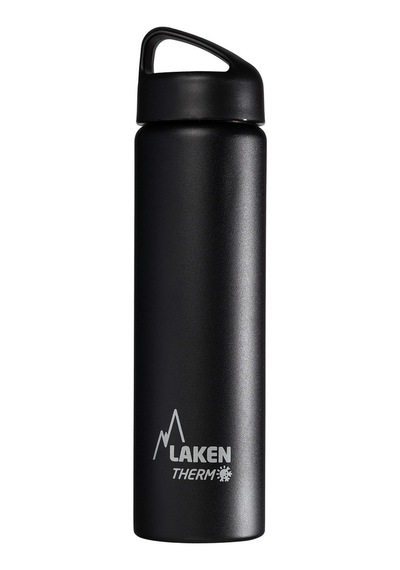 Laken Çelik 18/8 Classic Termos Şişe 0,75l - Siyah Lkta7n Siyah