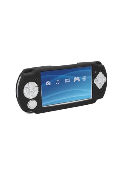 Psp 2000/3000 Silikon Koruyucu Kılıf Psp 2000/3000 Uyumlu Siyah