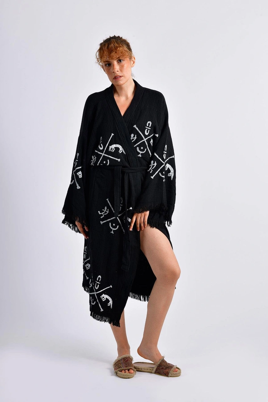 Brandsmithshop Mystic Seal Kimono Çok Renkli