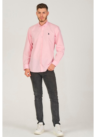 G725 Dewberry Erkek Gömlek-pembe Pembe