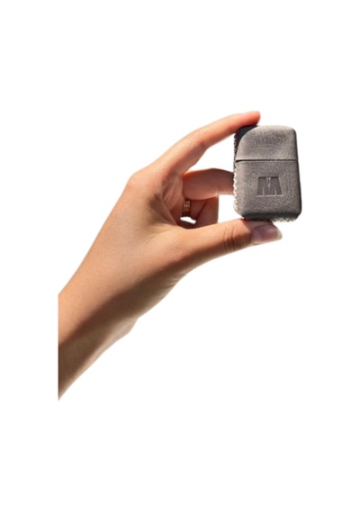Deri Kılıflı Zippo Model Çakmak Çakmak 5685 Gri