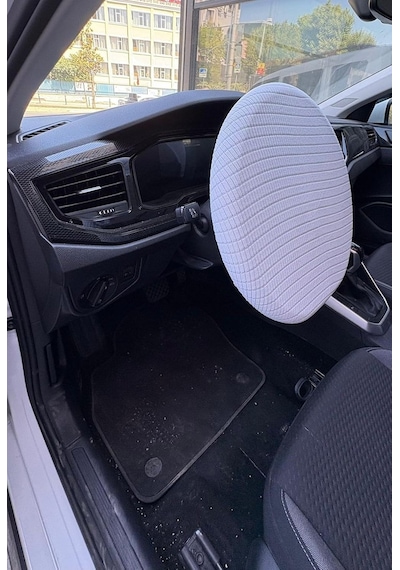 Mini Cooper İle Uyumlu Direksiyon Koruyucu Kılıf Uv, Toz, Isı Koruma 36-42 Cm Diğer