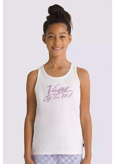 Vans Go Anywhere Tank Çocuk Tişört Vn000ga8fs81 Beyaz