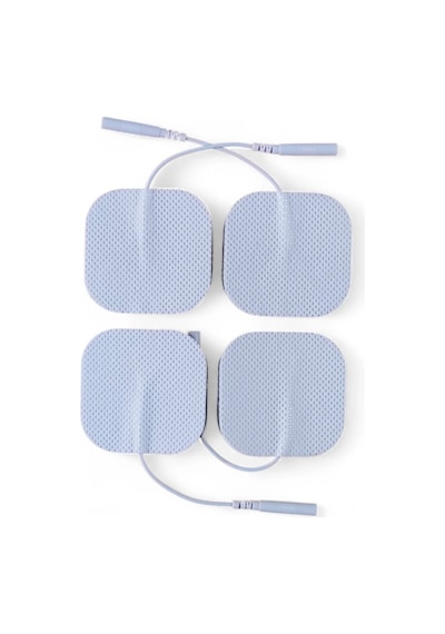 10 Paket 40 Adet Tens Pedi 5 5 Cm Kablolu Elektrot Ped Yumuşak Ve Esnek Medikal Ped