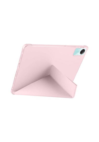 Redmi Pad Se 4g Kılıf Kalemlikli Mars Tablet Kılıfı - Rose Gold Arka Kapak