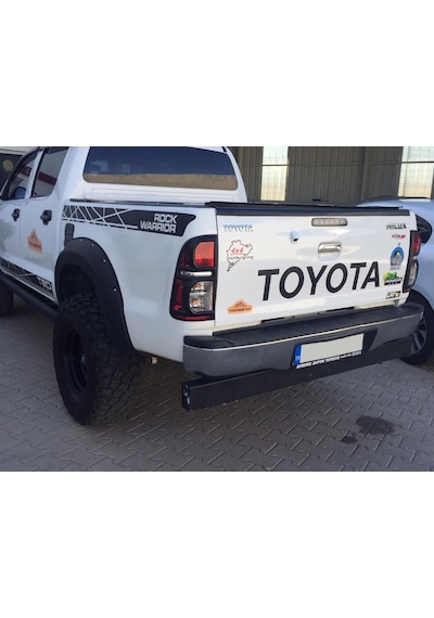 Ducki Toyota Uyumlu Hilux Vigo 2012-2015 Stop Çerçevesi Siyah