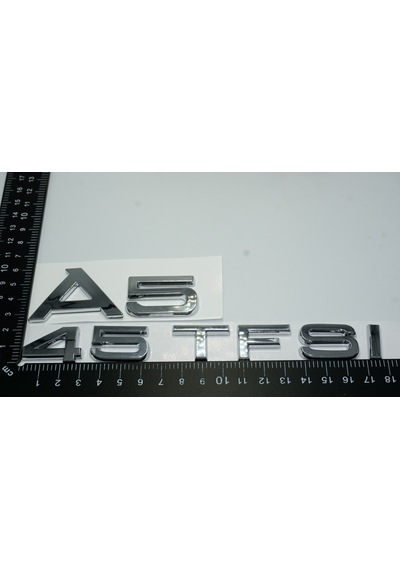 Audi A5 45 TFSi Krom ABS 3M 3D Bagaj Yazı Logo Ürün