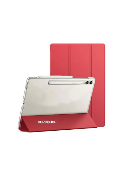 Galaxy Tab S10 Plus Sm-x820/s9 Fe Plus 12.4 Uyumlu Inç Sm-x610 Kılıf Pu Deri Smart Standlı Case Kapaklı Kılıf