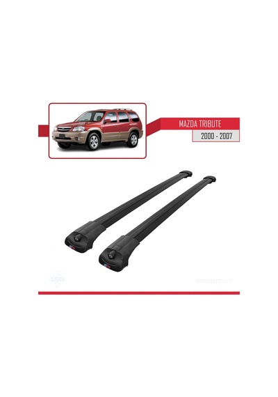 Mazda Tribute 2000-2007 Arası İle Uyumlu Ace-1 Ara Atkı Tavan Barı Siyah