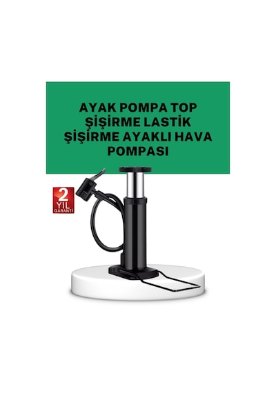 Çok Amaçlı Ayak Pompası Dayanıklı Pratik Hava Pompası Cn
