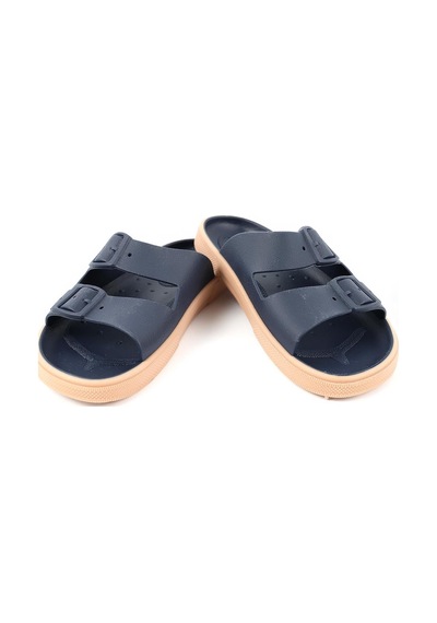 Boatilus Rocksy-f Navy/beige Erkek Çocuk Terlik Lacivert