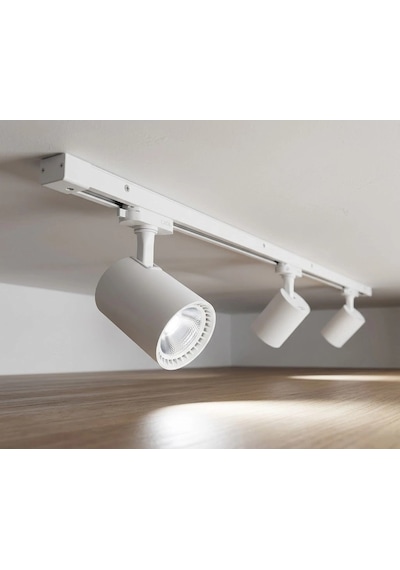 1 Adet Cata Ct 5333 Babil Ledli Ray Spot 30w Beyaz Kasa 6400k Beyaz Işık Renkli