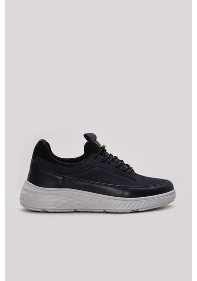 Fast Step Hakiki Deri Erkek Casual Ayakkabı 166ma1003 Lacivert