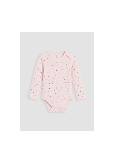 Lc Waikiki Alıta Cıty Farkıyla Lcw Baby Ekru Baskılı Kız Bebek Çıtçıtlı Body 2'li Ekru - 930971546 Ekru