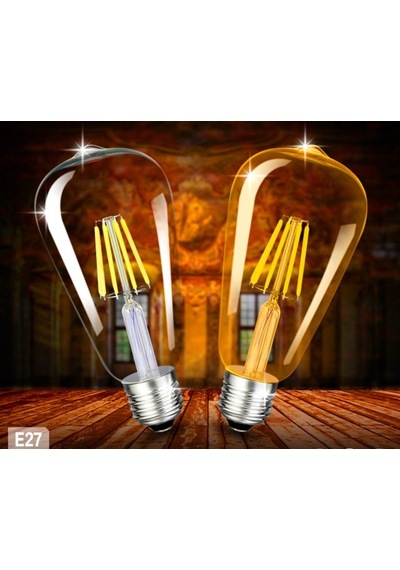Rustik Ampül Edison Ampül 10 Adet