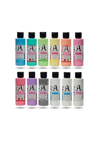 Südor Kırtasiye 1955 Mona Lisa Chalky Akrilik Boya Seti 12 Renk X 70 Ml