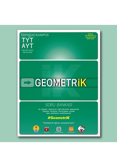 Tonguç Yayınları Tyt-ayt Geometrik Soru Bankası