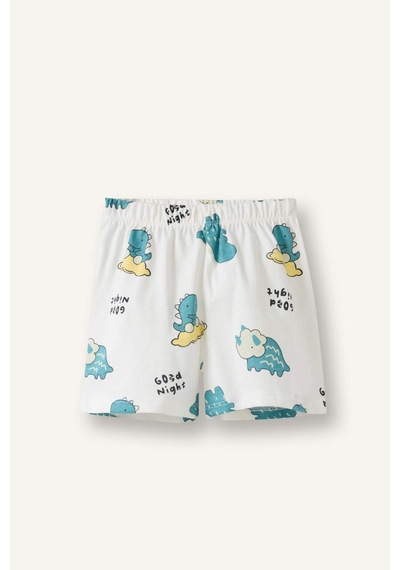 Defacto 2li Pijama Takımı Erkek Bebek G8858a526smer233 Ekru-er233