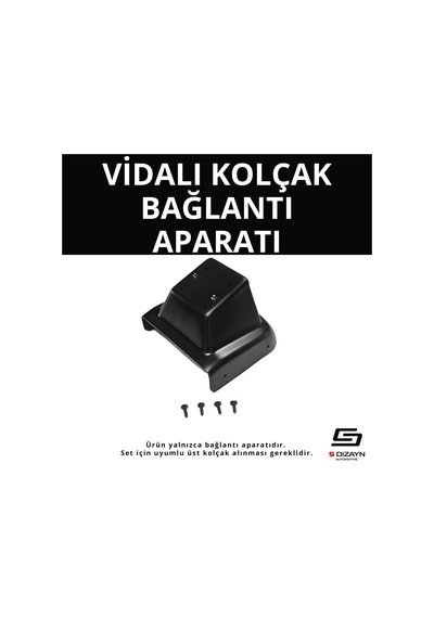 S-dizayn Suzuki Vitara Abs Vidalı Kol Dayama Kolçak Alt Adaptör 2015 Üzeri A+kalite