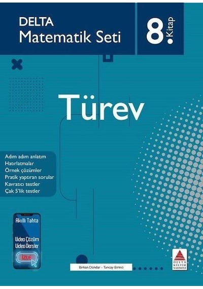 Matematik Seti 8.Kitap - Türev - Tuncay Birinci - Delta Kültür