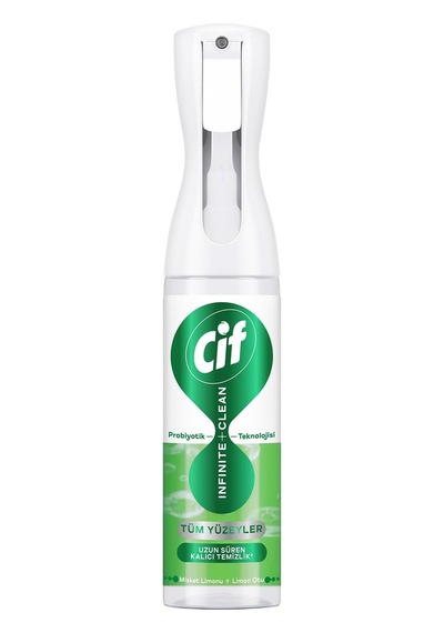 Infinite Clean Doğal Probiyotikli Sprey Tüm Yüzeyler İçin Misket Limonu & Limon Otu 280 Ml 0