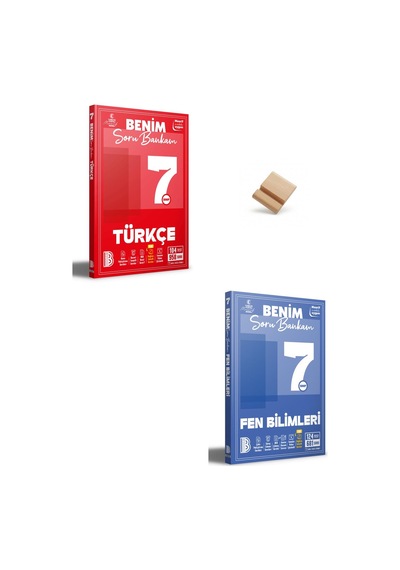 Benim Hocam 7. Sınıf Türkçe Ve Fen Bilimleri Soru Bankam + Telefon Standı
