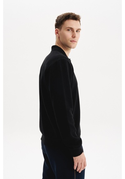 AR-MA Arma Erkek Regular Fit Selanik Kumaş Polo Yaka Sweatshirt Düğmeli, Pamuk Polyester Karışımlı %65 Pamuk %35 Polyester K30564699102 Siyah AR-MA Arma Erkek Regular Fit Selanik Kumaş Polo Yaka Sweatshirt Düğmeli, Pamuk Polyester Karışımlı %65 Pamuk %35 Polyester K30564699102 Siyah