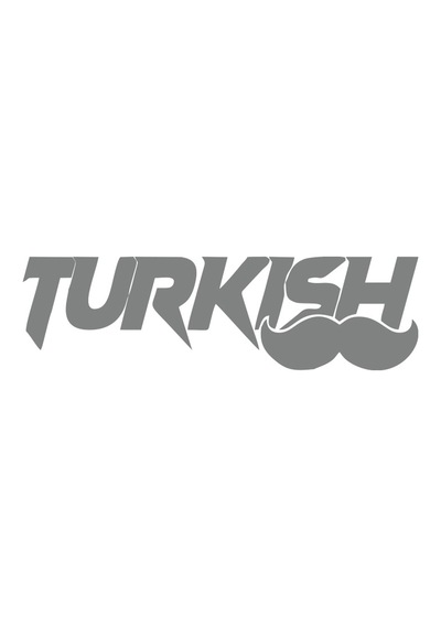 Turkish Araba Sticker 17x17 Cm Gri