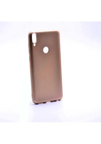Asus Zenfone Max Pro Zb602kl Kılıf Zore Premier Silikon Kapak Gold