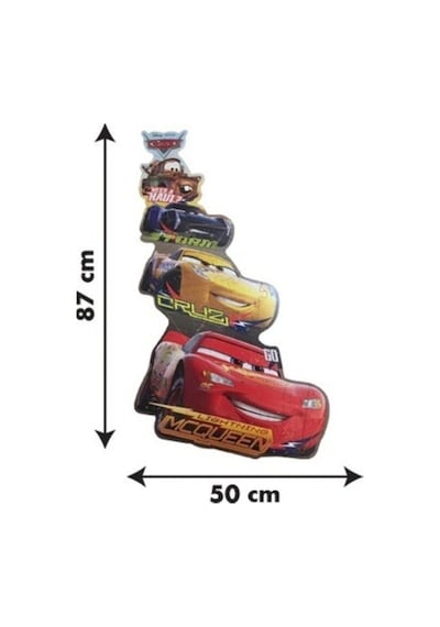 Disnep Cars Xl 52 Parça Dev Puzzle
