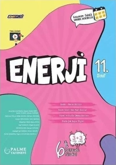 11. Sınıf Enerji 6 Deneme Sınavı -  Palme Eğitim