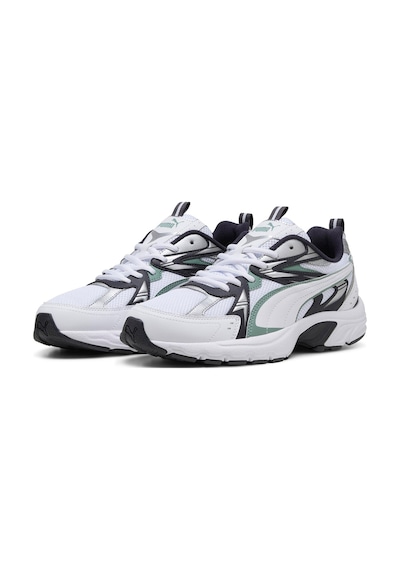 Puma Milenio Tech Beyaz Erkek Sneaker Beyaz-yesıl Çok Renkli