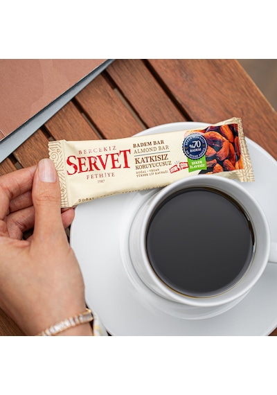 Servet Şekeri Meyveden Badem Krokan Bar 20g 6'lı Paket