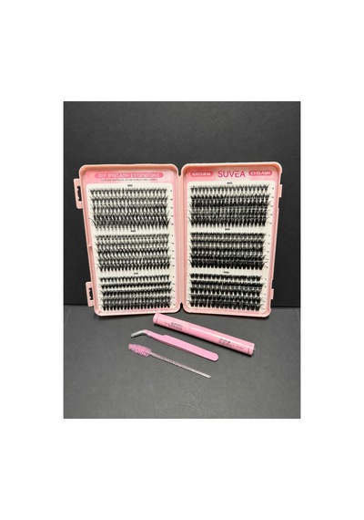 Suvea Beauty 600 Adet Dıy Takma Kirpik Seti 30d 40d 50d 60d 80d 100d