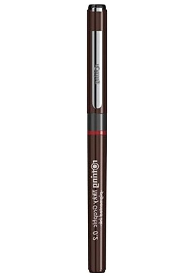 0.2 Mm Uçlu Siyah Mürekkep Keçe Uçlu Teknik Çizim Kalemi
