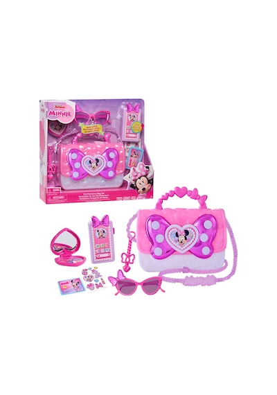 Minnie Mouse Kurdele Çanta Seti Pembe