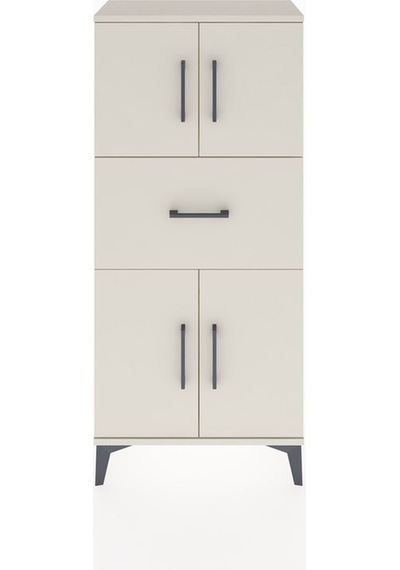 Hyperion Dolap Tek Raflı Tek Çekmeceli 4 Kapaklı 60x44x134 Ay... Aytaşı