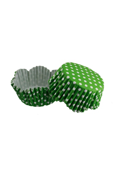 Cupcake Kalıbı Pet Kapsül Dalgalı Kek Kalıbı 65X38 Mm 100 Adet N11.1106