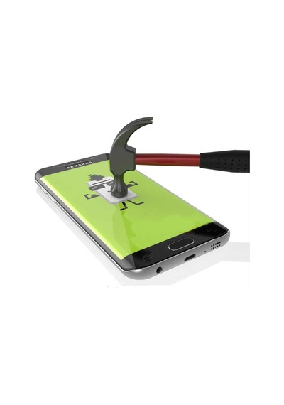 Samsung Uyumlu Galaxy S7 Edge Davin Seramik Ekran Koruyucu Siyah