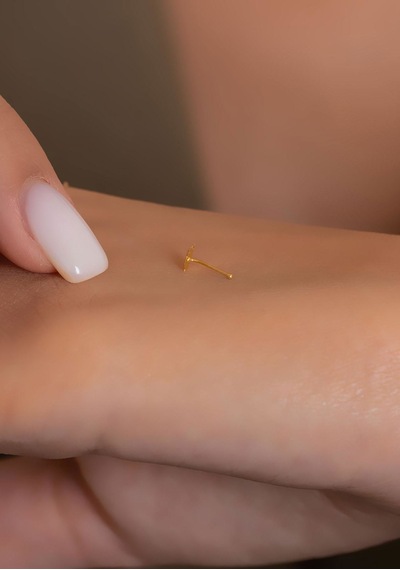 14 Ayar Altın Baykuş Model Geçmeli Hızma Sarı