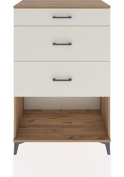 Hyperion Dolap 3 Çekmeceli 88x44x134 Çam-aytaşı Çam