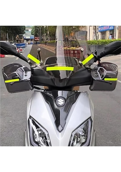 Motosiklet El Rüzgar Koruma Siperlik Scooter,cross,vitesli Mod