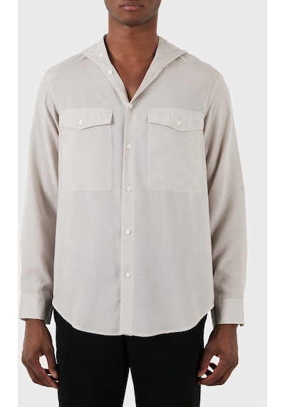 Emporio Armani Erkek Gömlek 3d1cg5 1nkgz 06g2 Gri