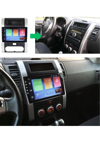 Nissan X-trail Android Multimedya Sistemi 4-64 Cadence 2008-2013 9"