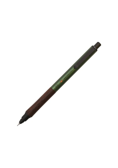 Mitsubishi Pencil Kurutoga Wood 0.5mm Forest Green Yeşil